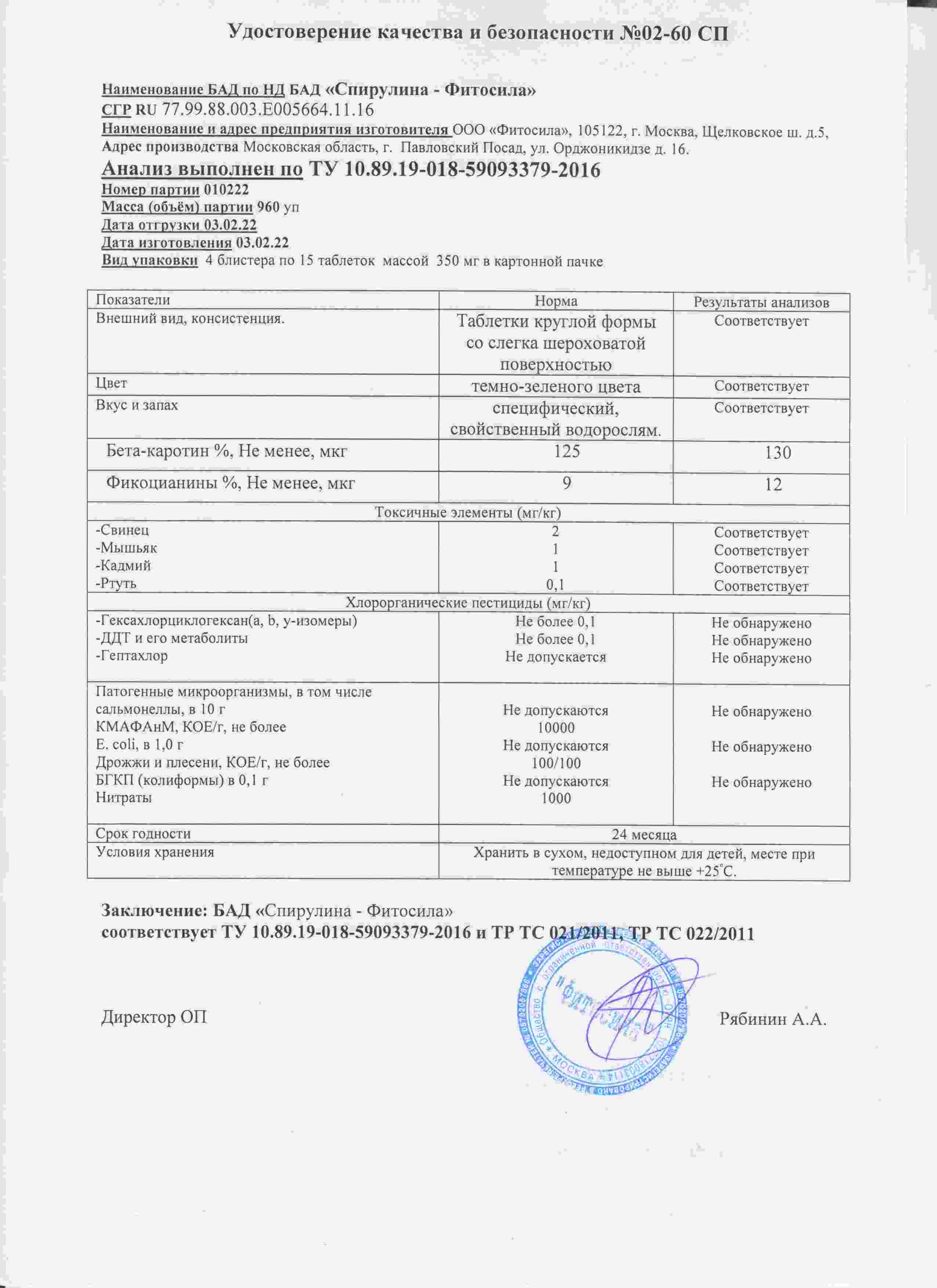 Паспорт №010222